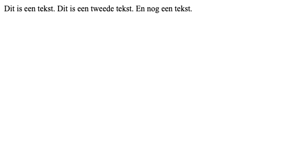 Geen blokken