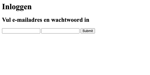 Een eenvoudig html-formulier