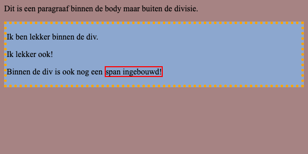 Borders en divs