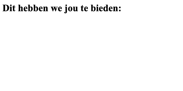Een tweede pagina in Flask