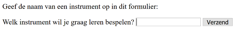 home.html met formulier
