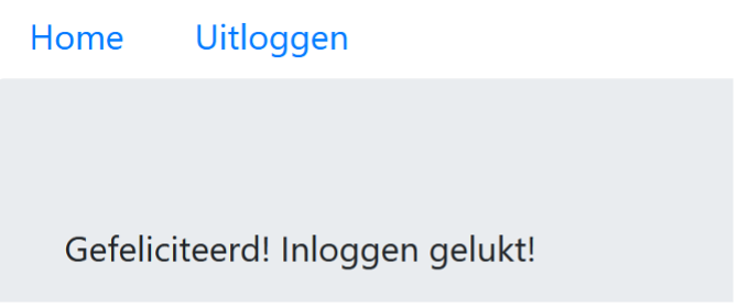 Het resultaat van welkom.html